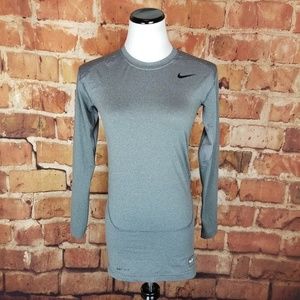Nike Pro Combat Gray Compression Top
